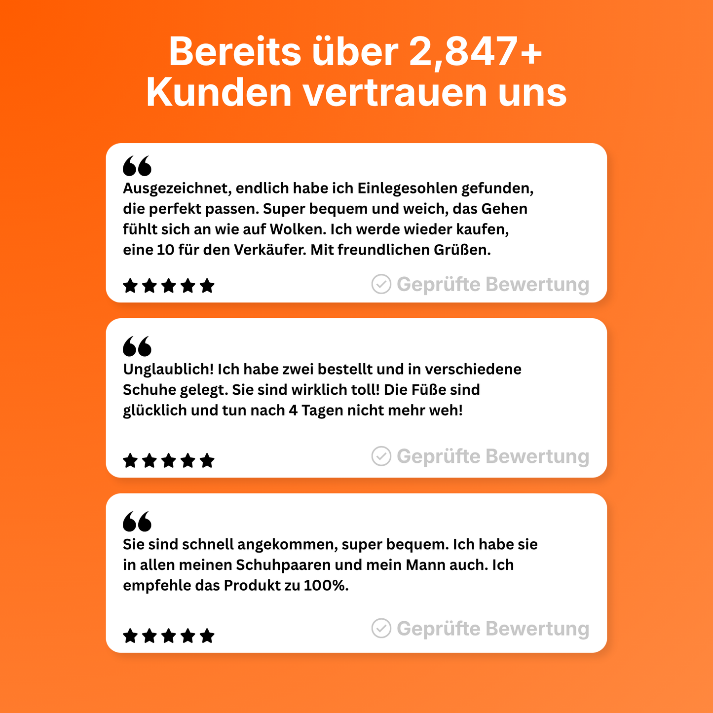 Massage-Einlegesohlen