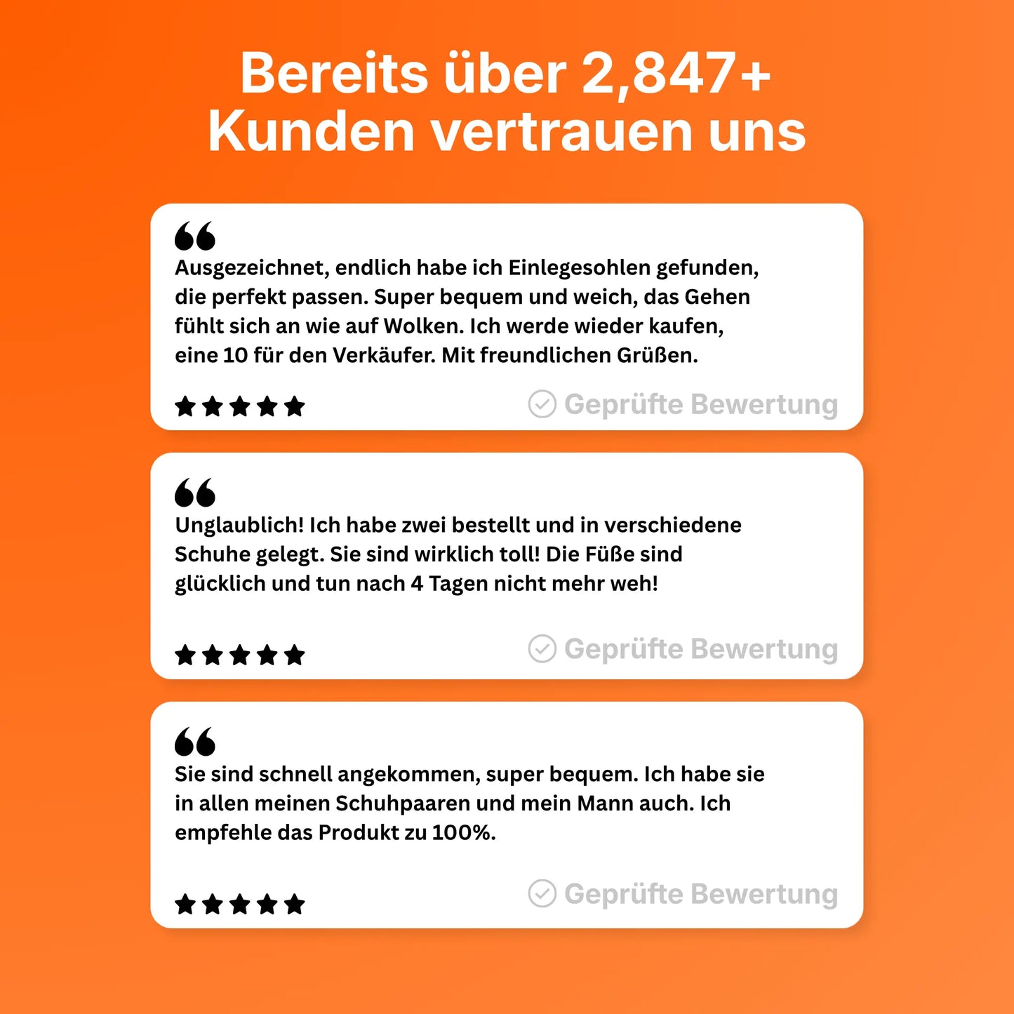 Massage-Einlegesohlen