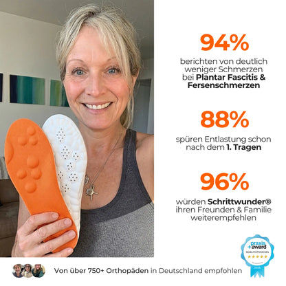 Massage-Einlegesohlen