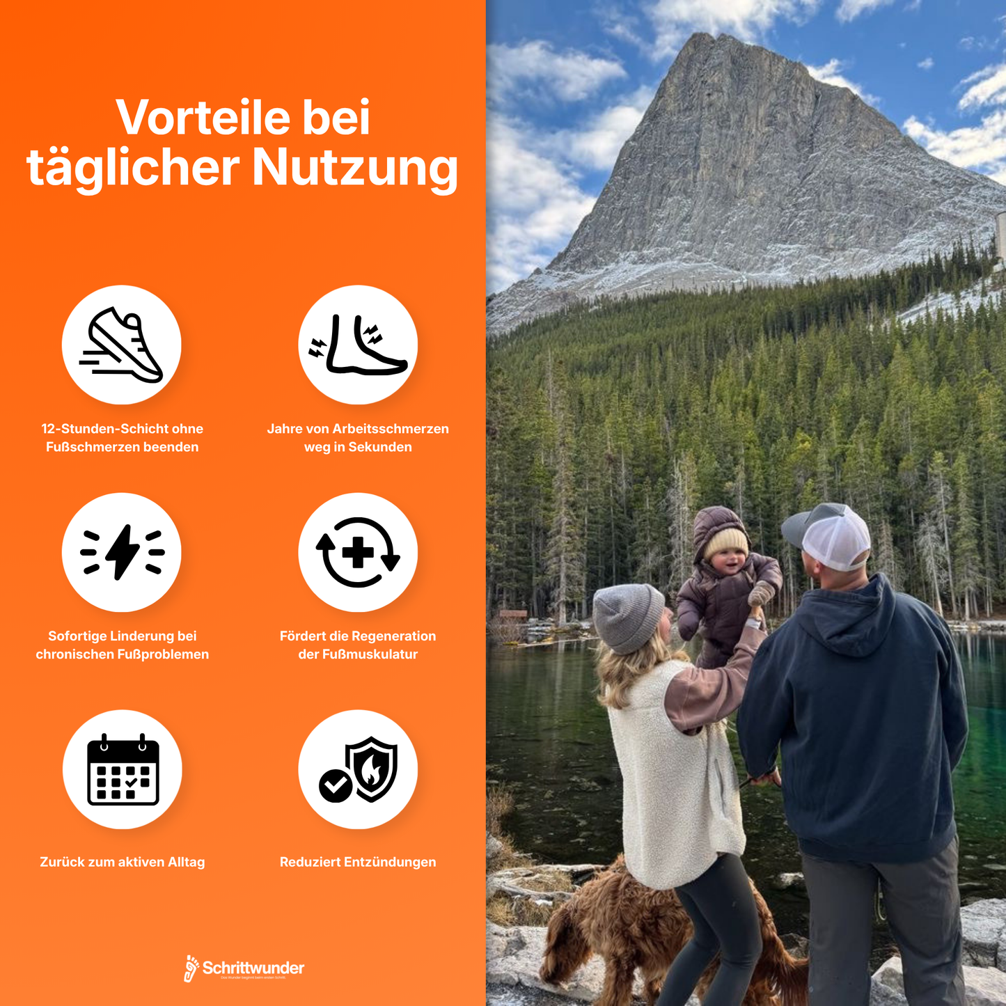 Massage-Einlegesohlen