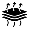 Belüftete Oberfläche icon